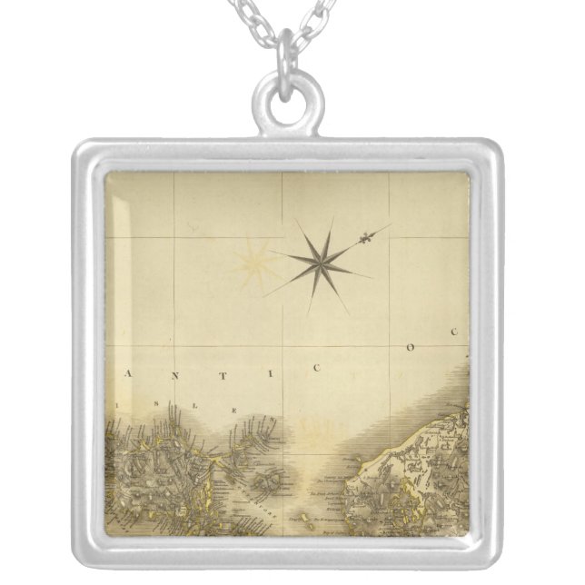 South Western Isles Silver Plated Necklace (Front)