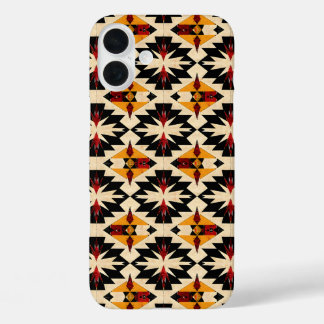 South Western tiled pattern iPhone 16 Plus Case