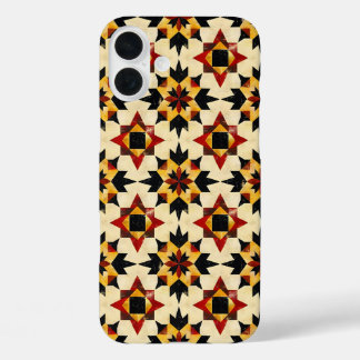 South Western tiled pattern iPhone 16 Plus Case