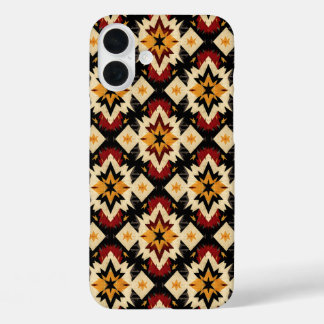 South Western tiled pattern iPhone 16 Plus Case
