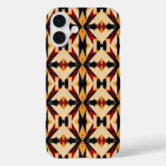 South Western tiled pattern iPhone 16 Plus Case