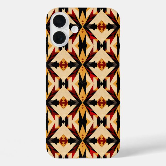 South Western tiled pattern  Case-Mate iPhone Case (Back)