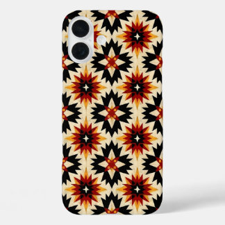 South Western tiled pattern iPhone 16 Plus Case