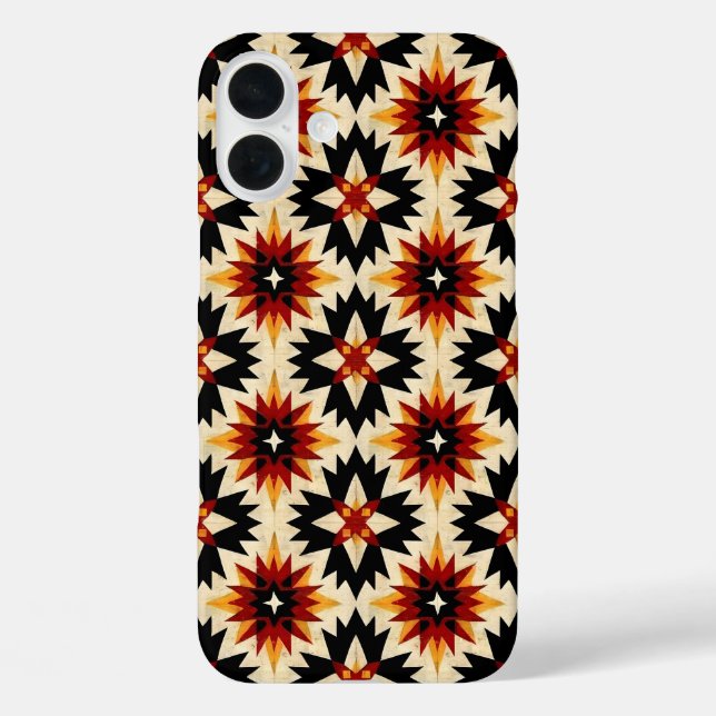South Western tiled pattern iPhone  Case-Mate iPhone Case (Back)