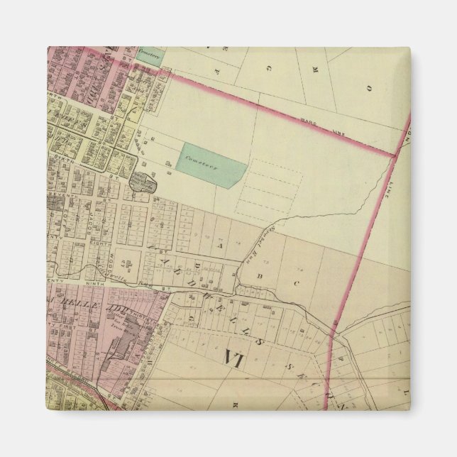 South Wheeling, fifth, sixth and eighth wards Magnet (Front)