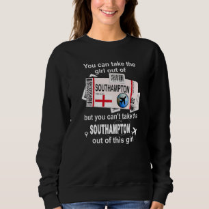 Southampton Boarding Pass  Southampton Girl  South Sweatshirt
