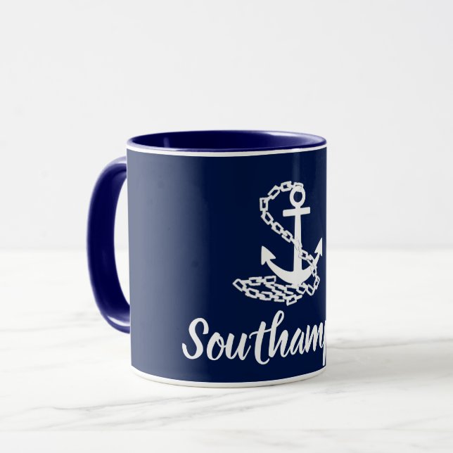 Southampton England - Maritime Style Mug (Front Left)