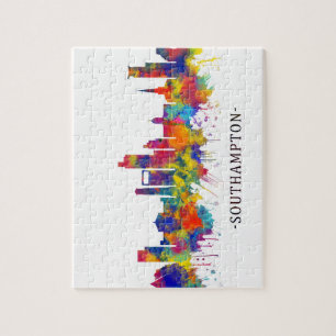 Southampton England Skyline Jigsaw Puzzle