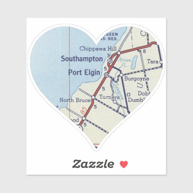 Southampton Ontario Sticker (Sheet)