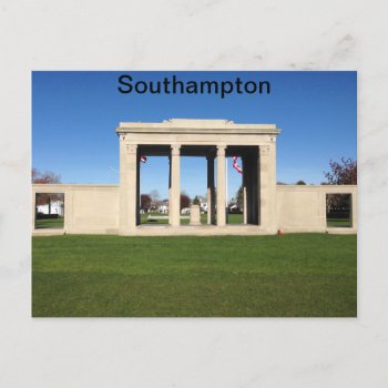 Southampton Park Postcard by qopelrecords at Zazzle