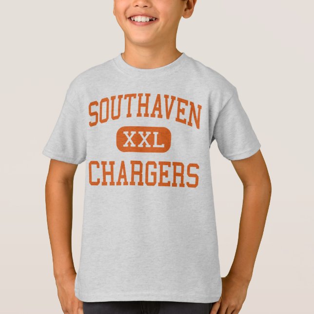 Southaven - Chargers - High - Southaven T-Shirt (Front)