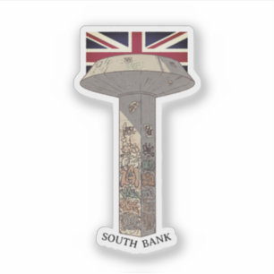 Southbank Centre Undercroft - London Sticker