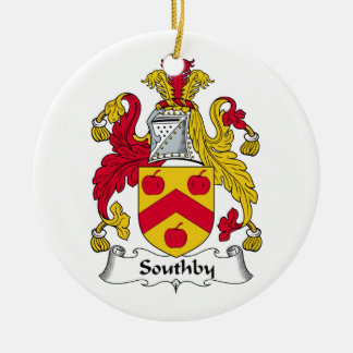 Southby Family Crest Ceramic Ornament