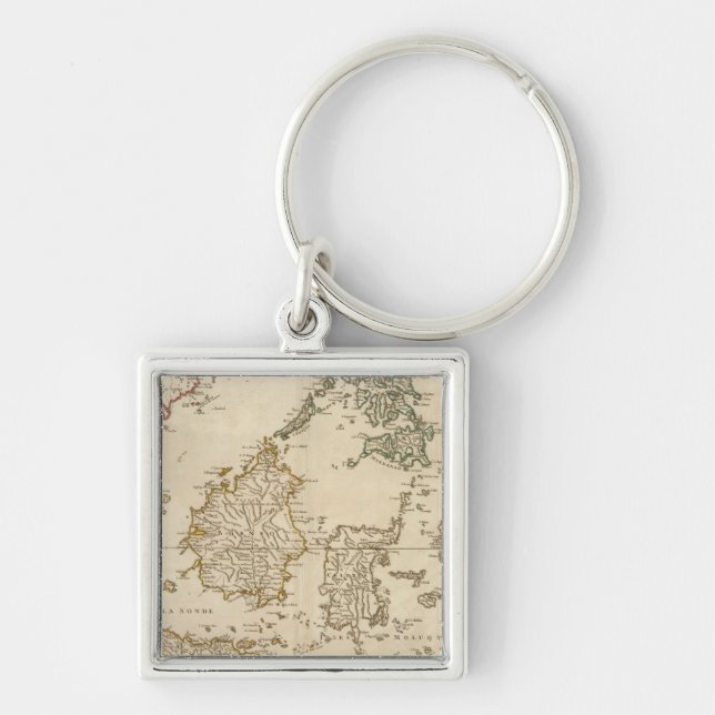 Southeast Asia 3 Keychain (Front)