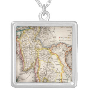 Southeast Asia Silver Plated Necklace