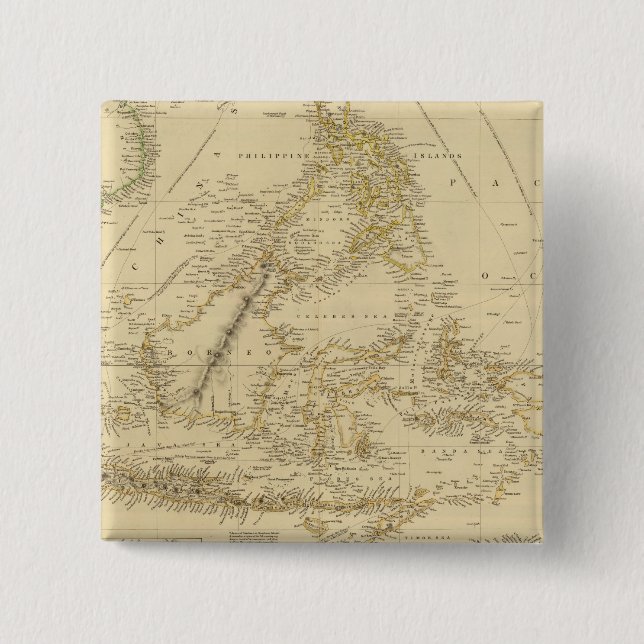 Southeast AsiaIndonesia Pinback Button (Front)