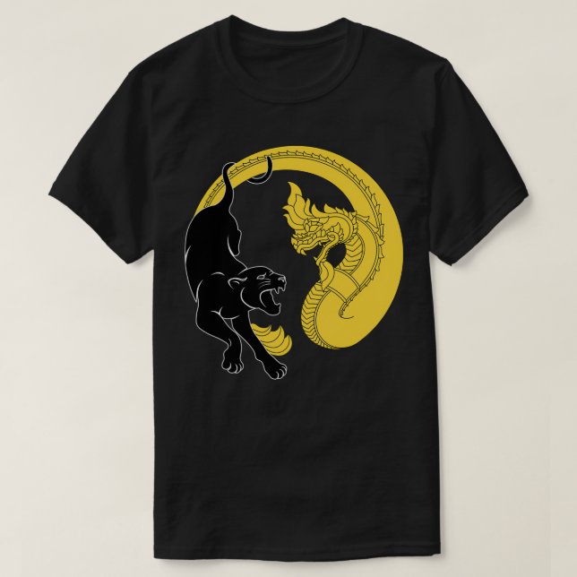Southeast Asian Yellow Peril Supports Black Power  T-Shirt (Design Front)