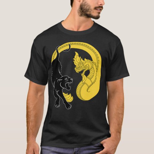 Southeast Asian Yellow Peril Supports Black Power  T_Shirt