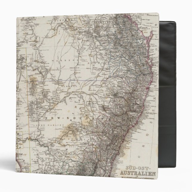 Southeast Australia Map Binder (Front/Inside)