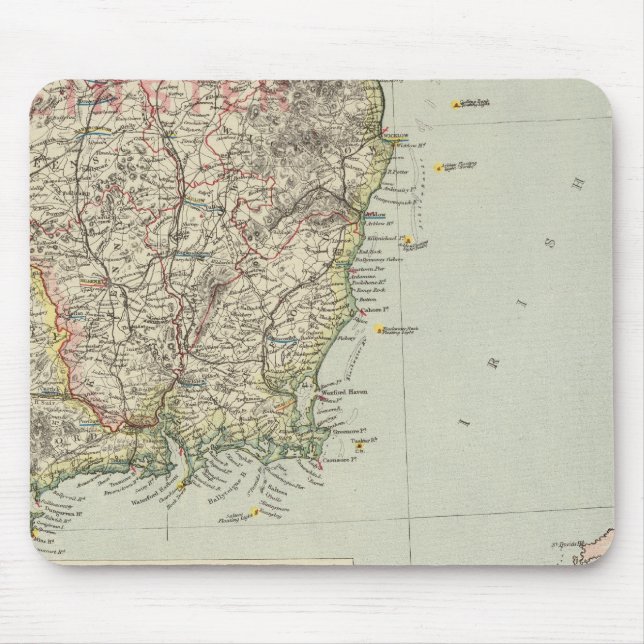 Southeast Ireland Mouse Pad (Front)