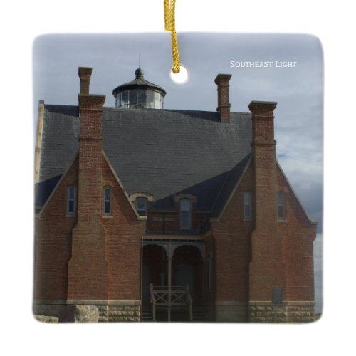 Southeast Light Lighthouse Ornament