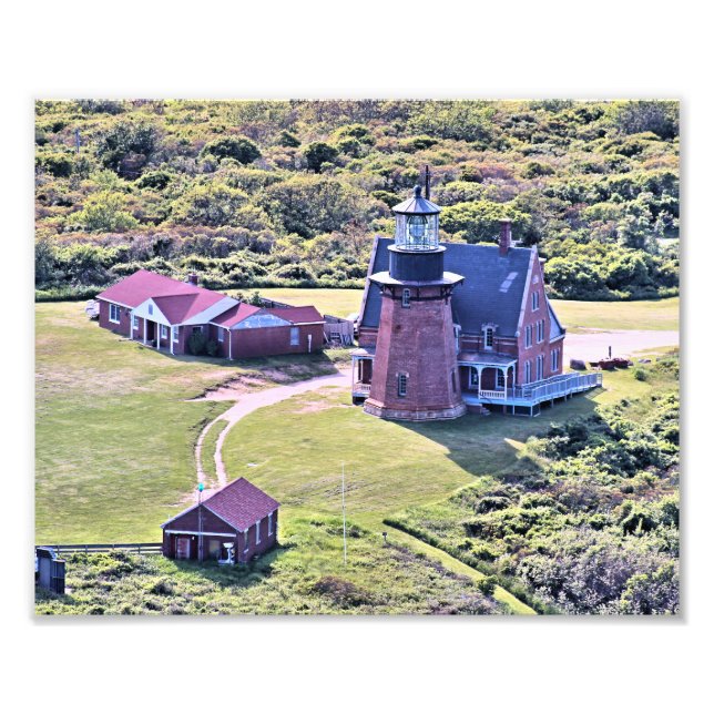 Southeast Lighthouse, Block Island RI Photo Print (Front)