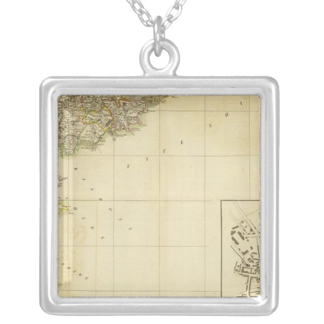Southeast Perthshire Silver Plated Necklace (Front)