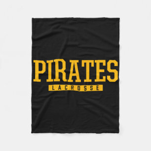 Southeast Pirates Lacrosse Hs Fleece Blanket