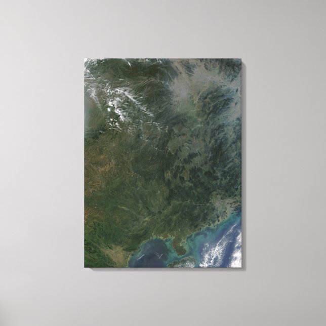 Southeastern China Canvas Print (Front)