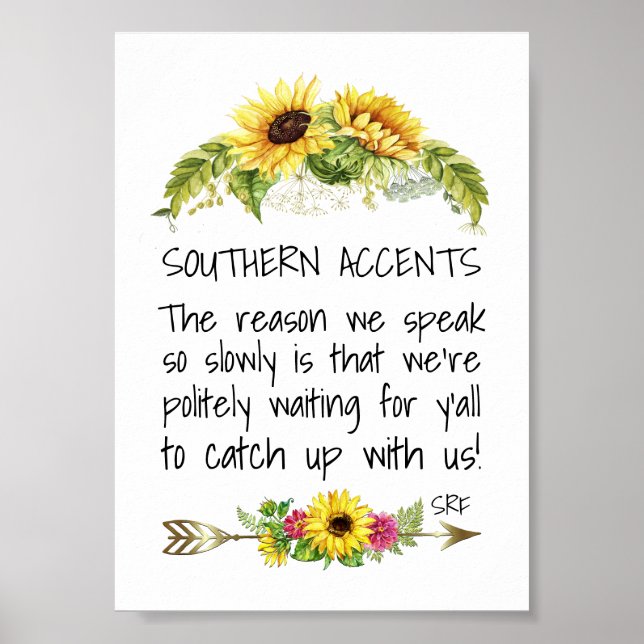 Southern Accents Poster (Front)