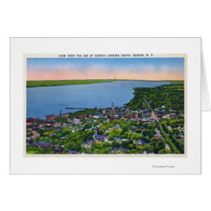 Southern Aerial of the Town Cards