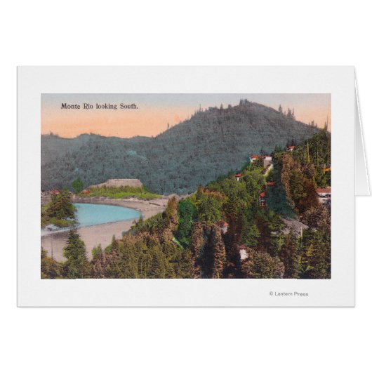 Southern Aerial View from Monte Rio Cards (Front Horizontal)
