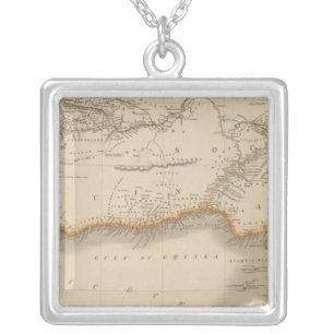 Southern Africa 3 Silver Plated Necklace