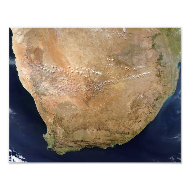 Southern Africa Photo Print (Front)
