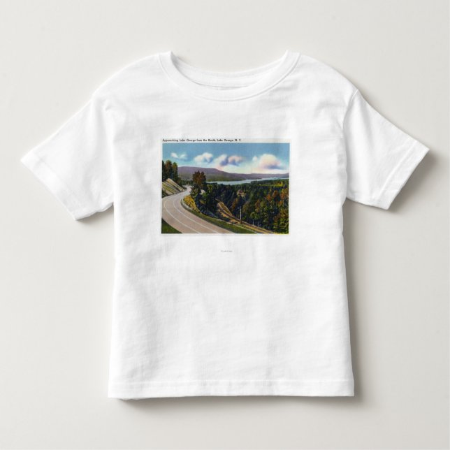 Southern Approach to Lake from Highway Toddler T-shirt (Front)