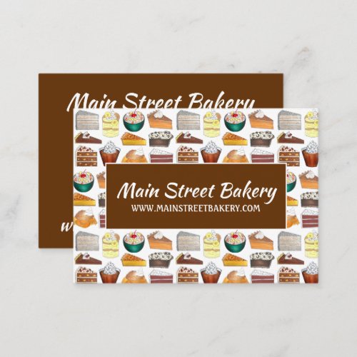 Southern Bakery Food Desserts USA American South Business Card