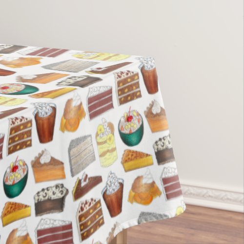 Southern Bakery Food Desserts USA American South Tablecloth