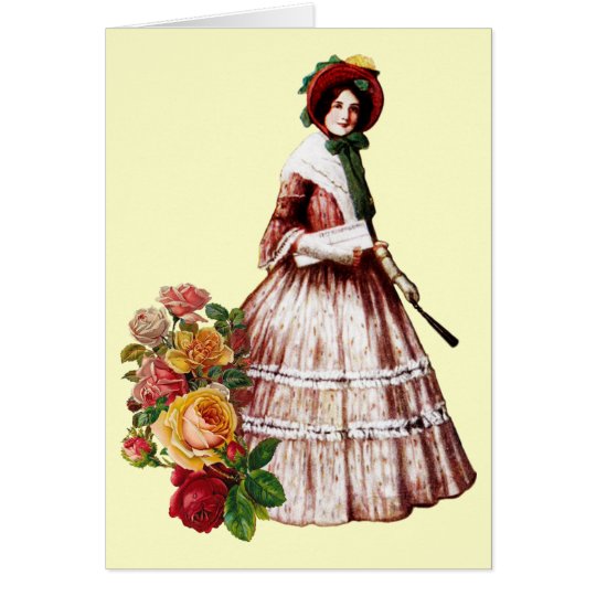 Southern Belle Greeting Card