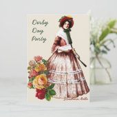 Southern Belle Party Invitation (Standing Front)