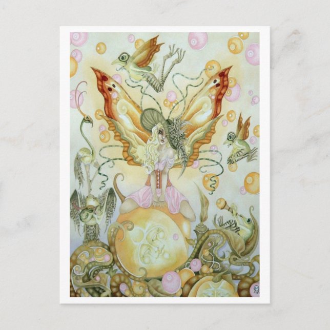 Southern Bellepunk- Just Peachy Postcard (Front)