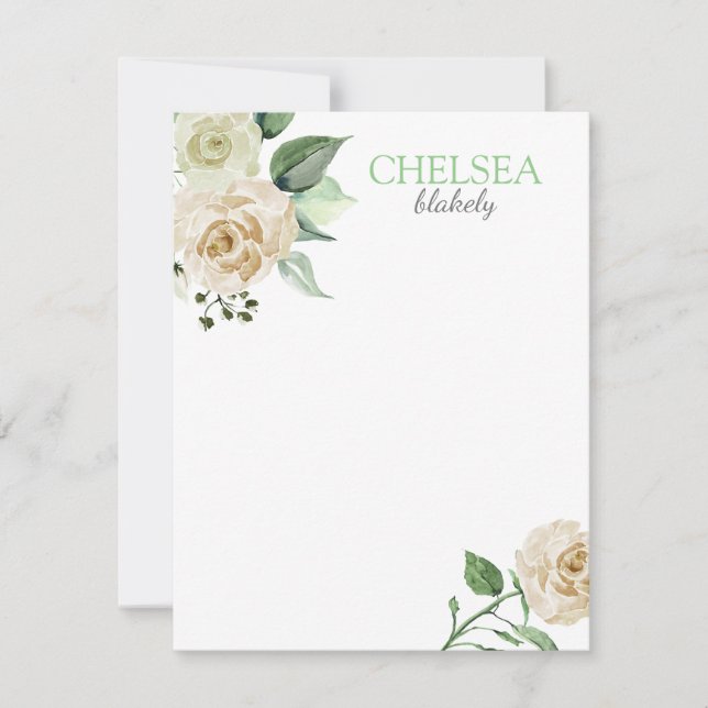 Southern Blooms Note Card (Front)