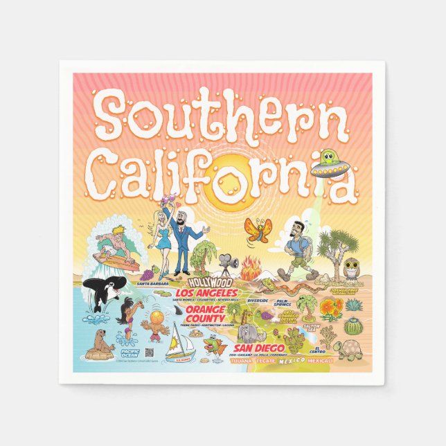 Southern Cal Napkins (Front)