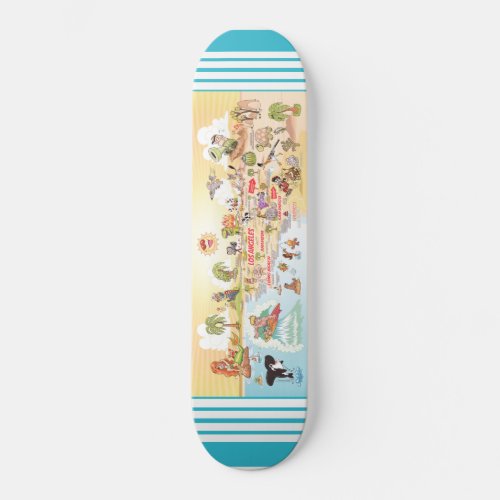 Southern California Beach Paradise Skateboard