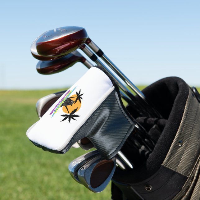 Southern California Bear Golf Head Cover (In Situ)