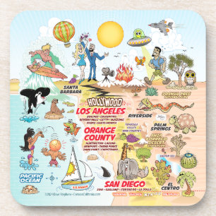 Southern California Beverage Coaster