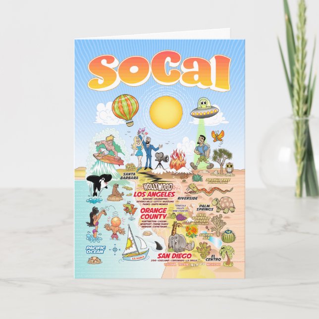 Southern California Blank Card (Front)