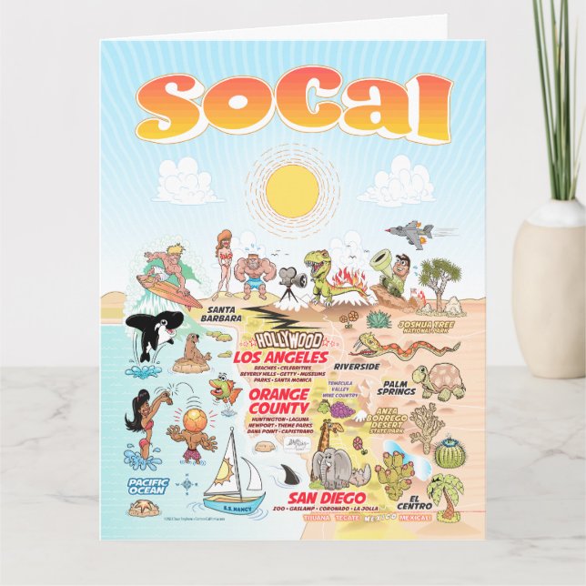 Southern California Blank Card (Front)