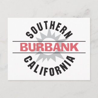Southern California - Burbank Postcard