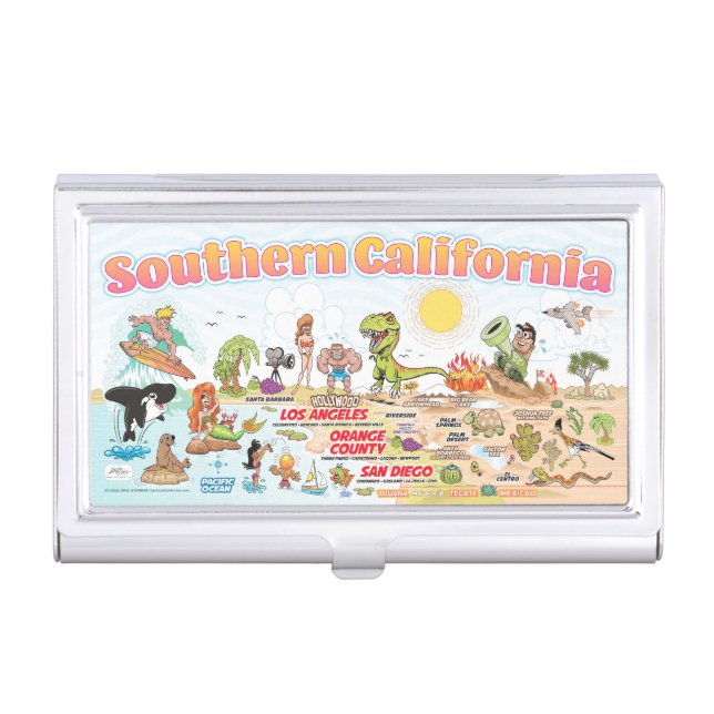 Southern California Business Card Case (Front)