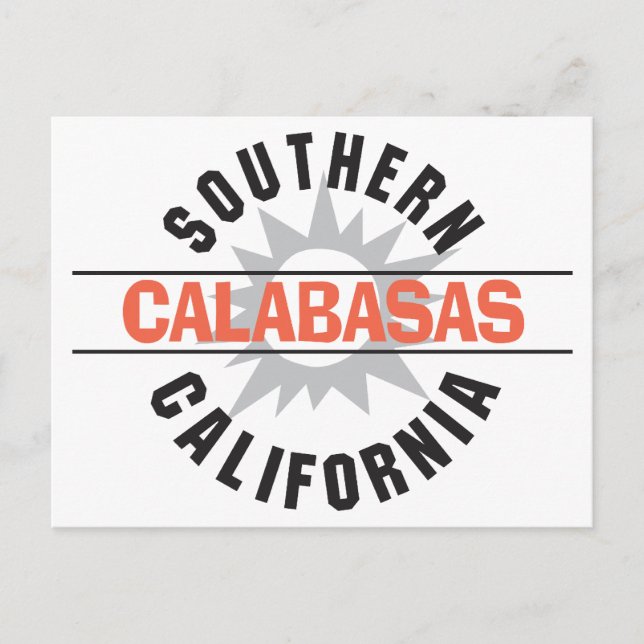 Southern California - Calabasas Postcard (Front)
